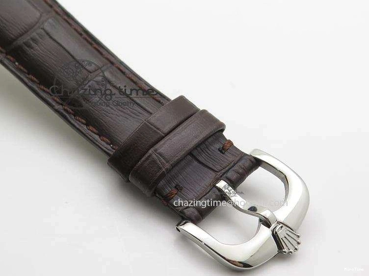 MiroTime 0117 Cellini 50509 SS Sliver Dial On Brown Leather Strap A2813 BP Maker OnTrend 4036